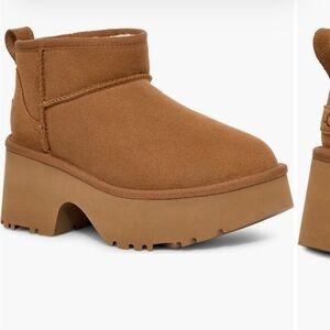 NWT NEW Ugg Classic Ultra Mini New Heights Platform Boot